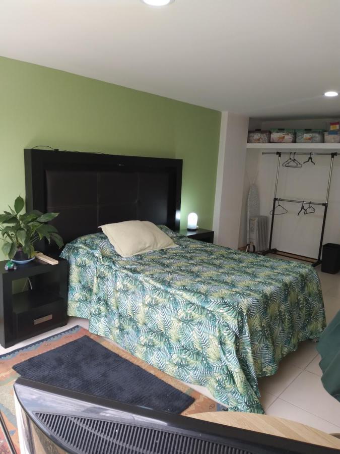 Charming Sunny Bedroom Overlooking Beautiful Amsterdam Avenue In Best Condesa Area México DF Exterior foto